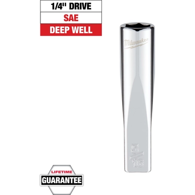 MILWAUKEE - 45-34-9016 - 1/4"  inch Drive 5/16"  inch SAE Deep Socket pa2