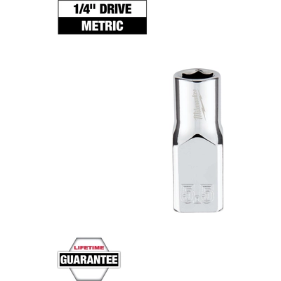 MILWAUKEE - 45-34-9031 - 1/4" inch Drive 5.5mm Metric Socket pa4