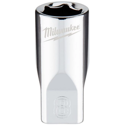 MILWAUKEE - 45-34-9034 - 1/4" inch Drive 8mm Metric Socket pa1