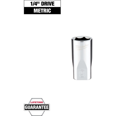MILWAUKEE - 45-34-9035 - 1/4"  inch Drive 9mm Metric Socket pa2