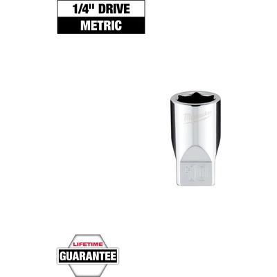 MILWAUKEE - 45-34-9036 - 1/4"  inch Drive 10mm Metric Socket pa2