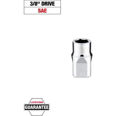 MILWAUKEE - 45-34-9062 - 3/8" inch Drive 3/8" inch SAE Socket pa2