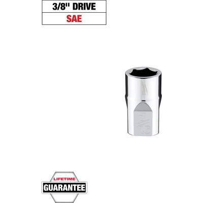 MILWAUKEE - 45-34-9063 - 3/8" inch Drive 7/16" inch SAE Socket pa2