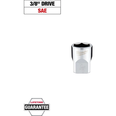 MILWAUKEE - 45-34-9066 - 3/8" inch Drive 5/8"  inch SAE Socket pa2