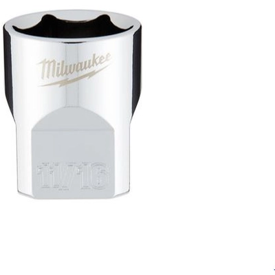 MILWAUKEE - 45-34-9067 - 3/8" inch Drive 11/16" inch SAE Socket pa1