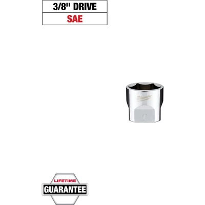 MILWAUKEE - 45-34-9072 - 3/8" inch Drive 1" inch SAE Socket pa2