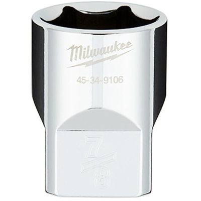 MILWAUKEE - 45-34-9106 - 1/2" Drive 7/8" SAE 6-Point Socket pa1
