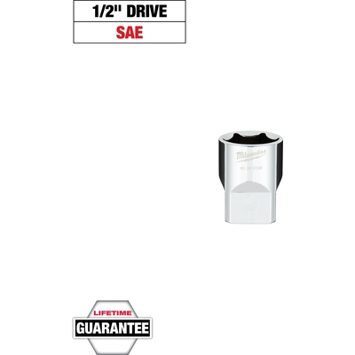 MILWAUKEE - 45-34-9106 - 1/2" Drive 7/8" SAE 6-Point Socket pa2