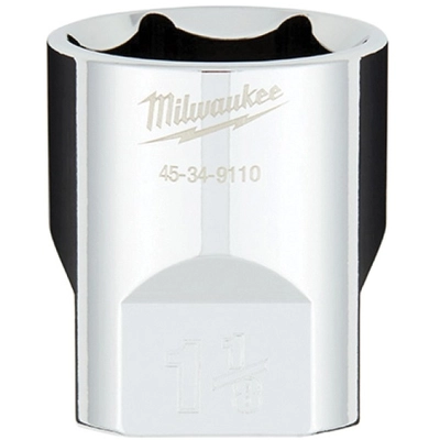 MILWAUKEE - 45-34-9110 - 1/2" Drive 1-1/8" SAE 6-Point Socket pa1