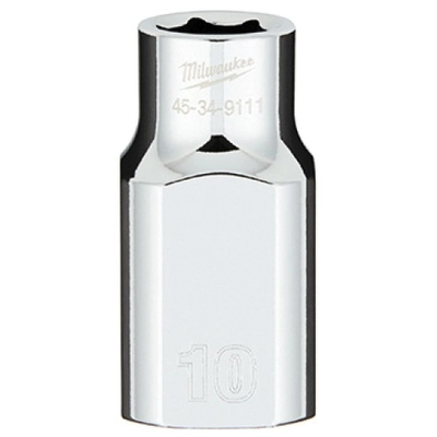 MILWAUKEE - 45-34-9111 - 1/2" Drive10MM Metric 6-Point Socket pa1