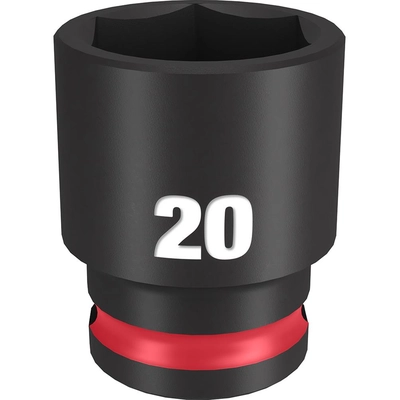 MILWAUKEE - 49-66-6737 - Impact Duty 3/8"Drive 20MM Standard 6 Point Socket pa1