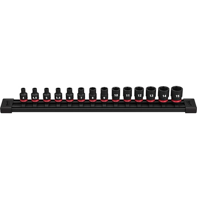 MILWAUKEE - 49-66-7002 - 14PC Metric Standard Socket Set pa1