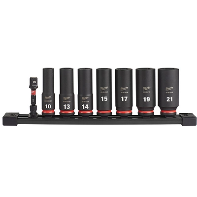 MILWAUKEE - 49-66-7021 - 3/8" Drive Metric Deep Socket Set pa1