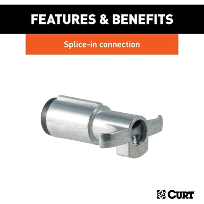 6-Way Round Connector by CURT MANUFACTURING - 58080 pa3