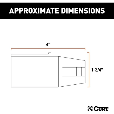 7-Way LED Trailer Light Adapter by CURT MANUFACTURING - 57005 pa7