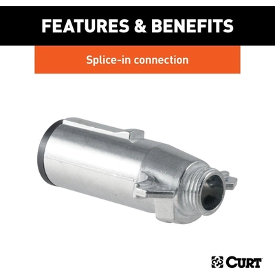 7-Way Round Connector by CURT MANUFACTURING - 58161 pa5