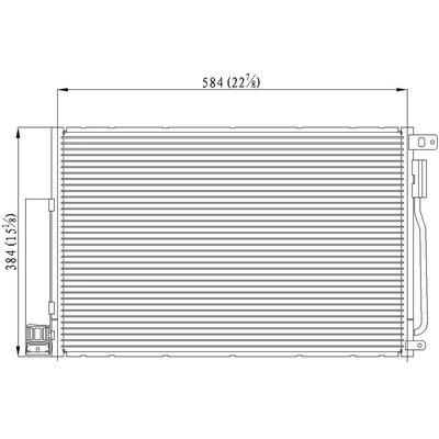 A/C Condenser - CND4063 pa2