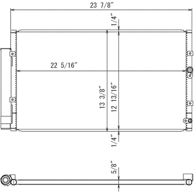 A/C Condenser - CND4145 pa3