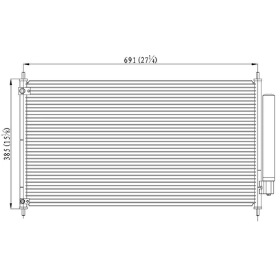 A/C Condenser - CND4165 pa2