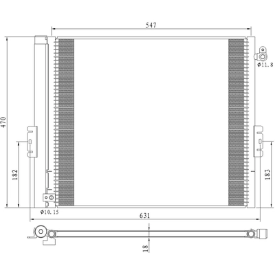 A/C Condenser - CND4369 pa3