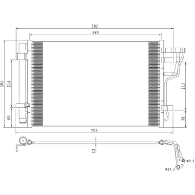 A/C Condenser - CNDDPI3591 pa2