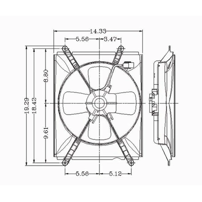 A/C Condenser Fan - TO3113101 pa1