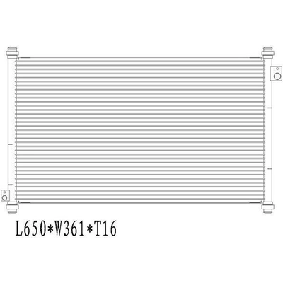 Condenseur A/C - HO3030101 pa1