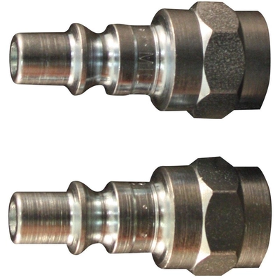A-Style 1/4" (F) NPT 34 CFM Steel Quick Coupler Plug (Pack of 10) by MILTON INDUSTRIES INC - 778 pa1