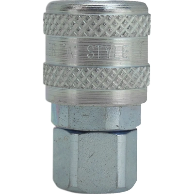 MILTON INDUSTRIES INC - 775 - A-Style 1/4 (F) NPT x 1/4 34 CFM Steel Push Type Quick Coupler Body (Pack of 10) pa4
