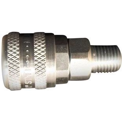 A-Style 1/4" (M) NPT x 1/4" 34 CFM Steel Push Type Quick Coupler Body by MILTON INDUSTRIES INC - 776 pa1