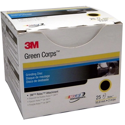 3M - 1396 - Automotive Green Corps Roloc Discs pa9