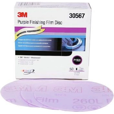 3M - 30567 - Hookit Grit Aluminum Oxide Non-Vacuum Hook-and-Loop Finishing Disc (50 Pieces) pa4
