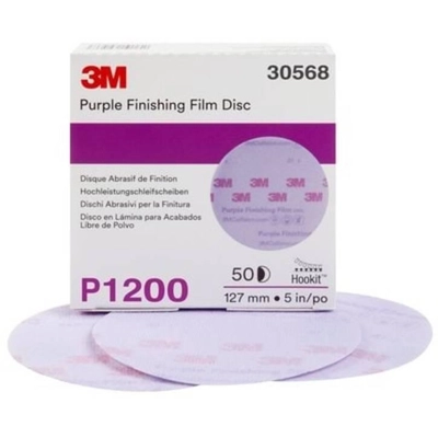 3M - 30568 - Hookit Purple Finishing Film Abrasive Disc (Pack of 50) pa1