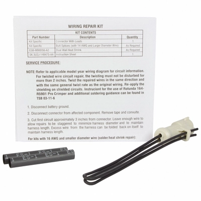 ABS Connector by MOTORCRAFT - WPT1153 pa3