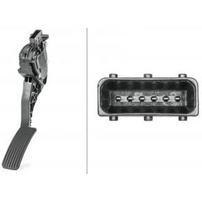 Accelerator Pedal Sensor by HELLA - 009765721 pa1