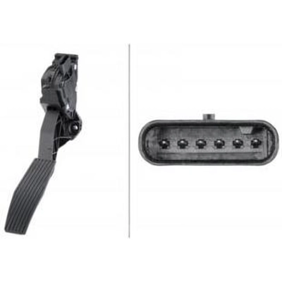 Accelerator Pedal Sensor by HELLA - 011554701 pa3