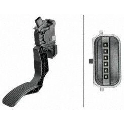 Accelerator Pedal Sensor by HELLA - 934820021 pa1