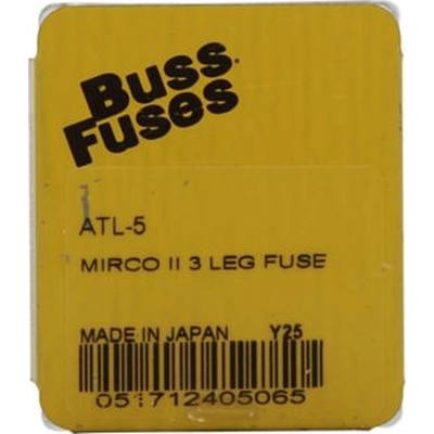 BUSSMANN - ATL5 - ATL Blade Fuses (Pack of 5) pa2