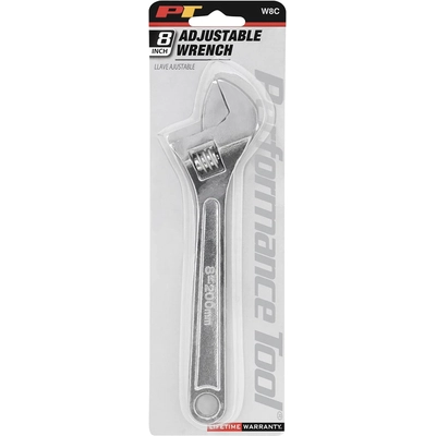 PERFORMANCE TOOL - W8C - 8" Adjustable Wrench pa2