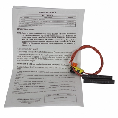 Air Bag Connector by MOTORCRAFT - WPT1225 pa3
