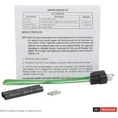 Air Bag Connector by MOTORCRAFT - WPT1469 pa1