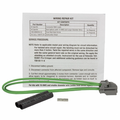 Air Bag Connector by MOTORCRAFT - WPT965 pa1