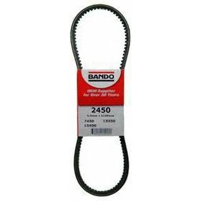 Air Conditioning, Alternator And Fan Belt by BANDO USA - 2450 pa2