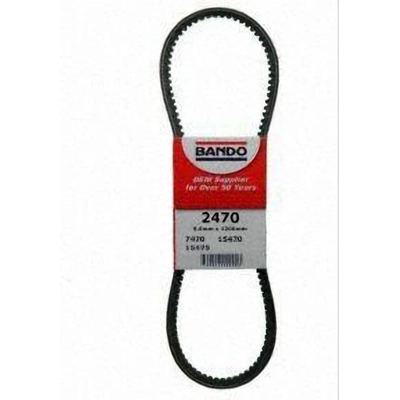 Air Conditioning, Alternator And Fan Belt by BANDO USA - 2470 pa1