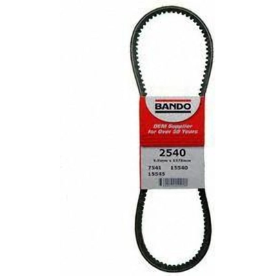 Air Conditioning, Alternator And Fan Belt by BANDO USA - 2540 pa6