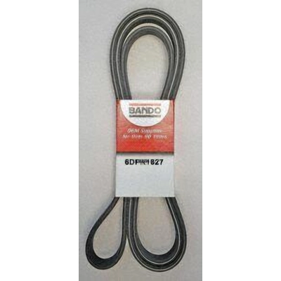 Air Conditioning, Alternator And Power Steering Belt by BANDO USA - 6DPK1827 pa1