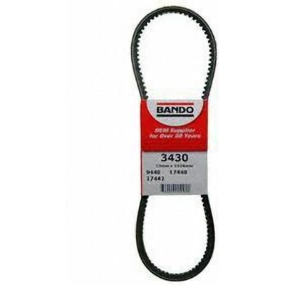 Air Conditioning And Air Pump Belt by BANDO USA - 3430 pa2