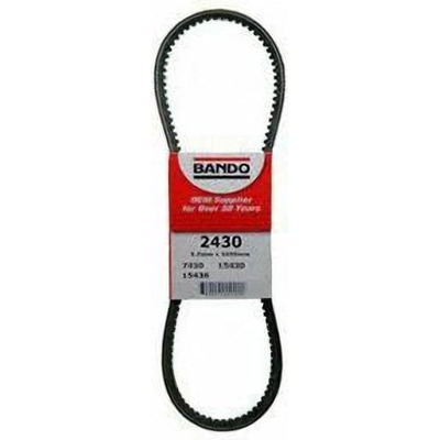 Air Conditioning And Alternator Belt by BANDO USA - 2430 pa2