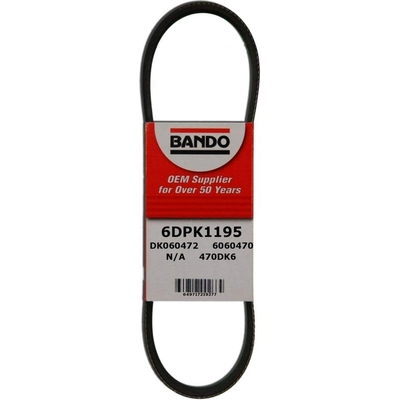 BANDO USA - 6DPK1195 - Serpentine Belt pa2