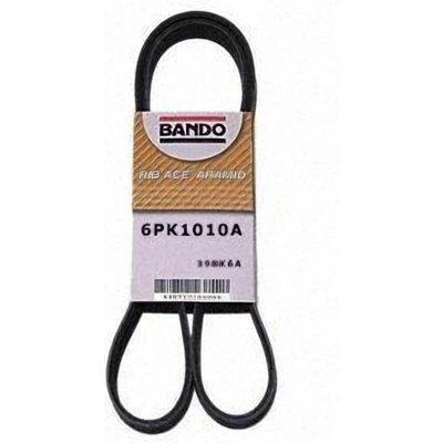 Air Conditioning And Alternator Belt by BANDO USA - 6PK1010A pa3